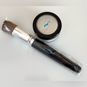 SKINN DIMITRI JAMES MATTE VEIL SHINE & OIL CONTROL POWDER 0.17 OZ + NEW BRUSH